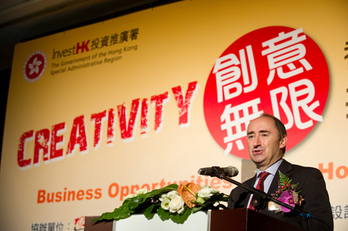 香港投資推廣署「創意無限」座談會