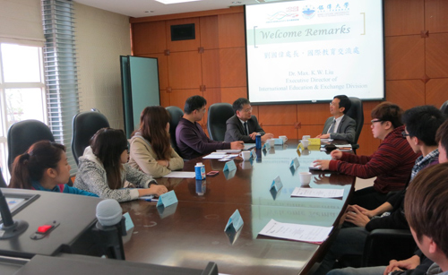HKETCO's Director visits Ming Chuan University