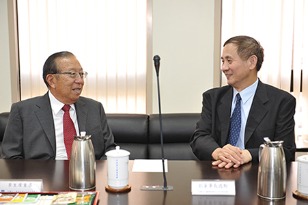 ECCPC Chairman meets with THEC Chairman