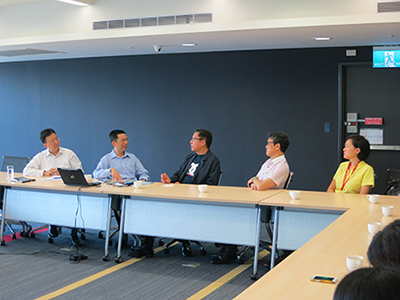 The Chinese Manufacturers's Association of Hong Kong delegation visits HKETCO