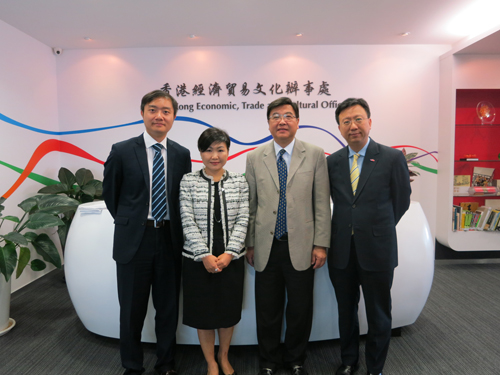 Chairman of the Consumer Council of Hong Kong visits HKETCO