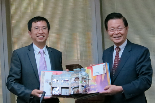 HKETCO Director visits the Taiwan Chamber of Commerce & Industry