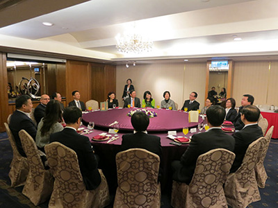 HKETCO hosts luncheon to welcome HK Phil's visit to Taipei