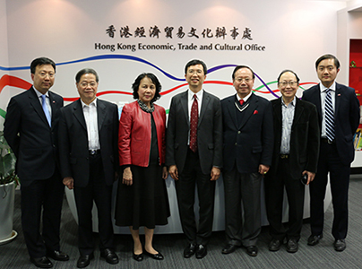 President of the Mirror Post of Hong Kong visits HKETCO