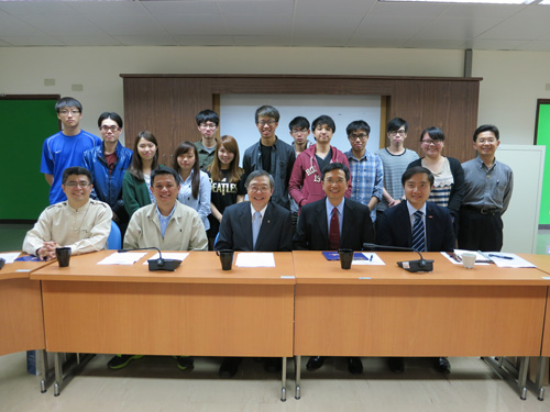 HKETCO Director visits Fu Jen University