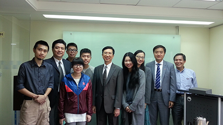 HKETCO Director visits Chinese Cultural University