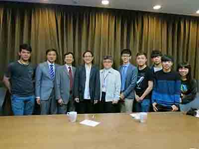 HKETCO Director visits Shih Chien University