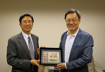 HKETCO Director visits "Taipei Forum"
