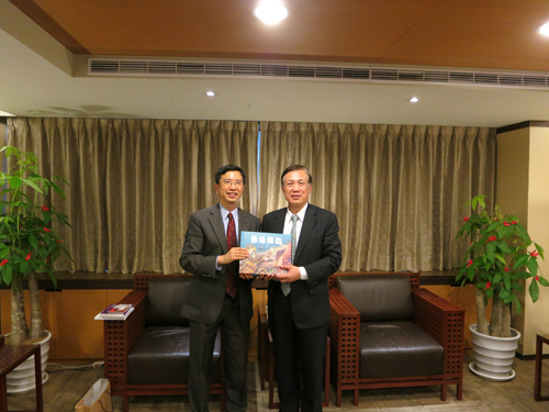 HKETCO Director visits General Chamber of Commerce of Taiwan