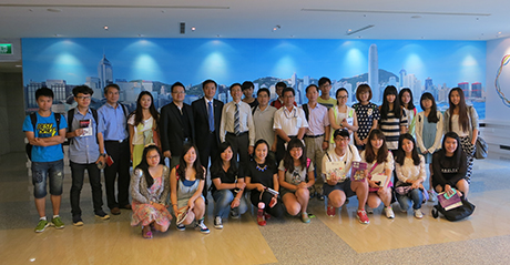 中國文化大學師生到訪經貿文辦