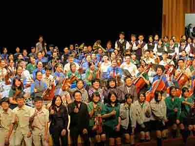 HKETCO Director attends a music exchange concert performed by schools in Hong Kong and Taipei
