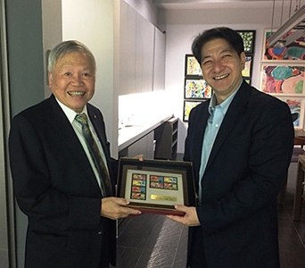 HKETCO Director visits Hong-Gah Museum in Taipei City